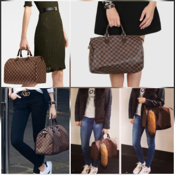 ❤TRADED❤ Louis Vuitton DE Speedy 35 - Picture 14 of 16